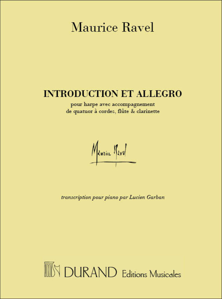 Introduction Et Allegro Piano (Garban)